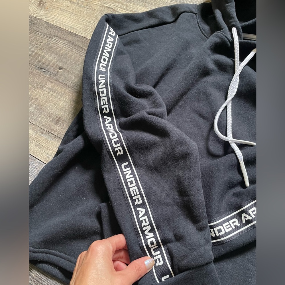 Women’s Cropped Under Armour Cropped Hoodie - Picture 2 of 5